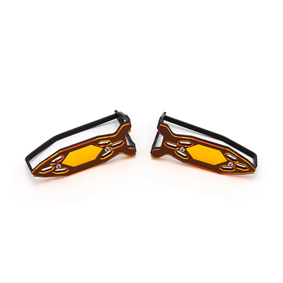 

For BMW- R1250GS R1200GS LC ADV F750GS F850GS Front Turn Signal Protector Indicator Light Grille Guard Cover ,Orange