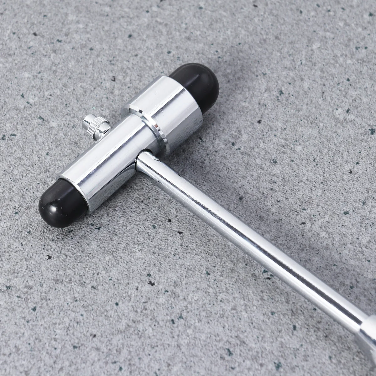 

Multifunctional Percussion Hammer T Shaped Medical Diagnosis Hammer for Knee Reflex (Black)