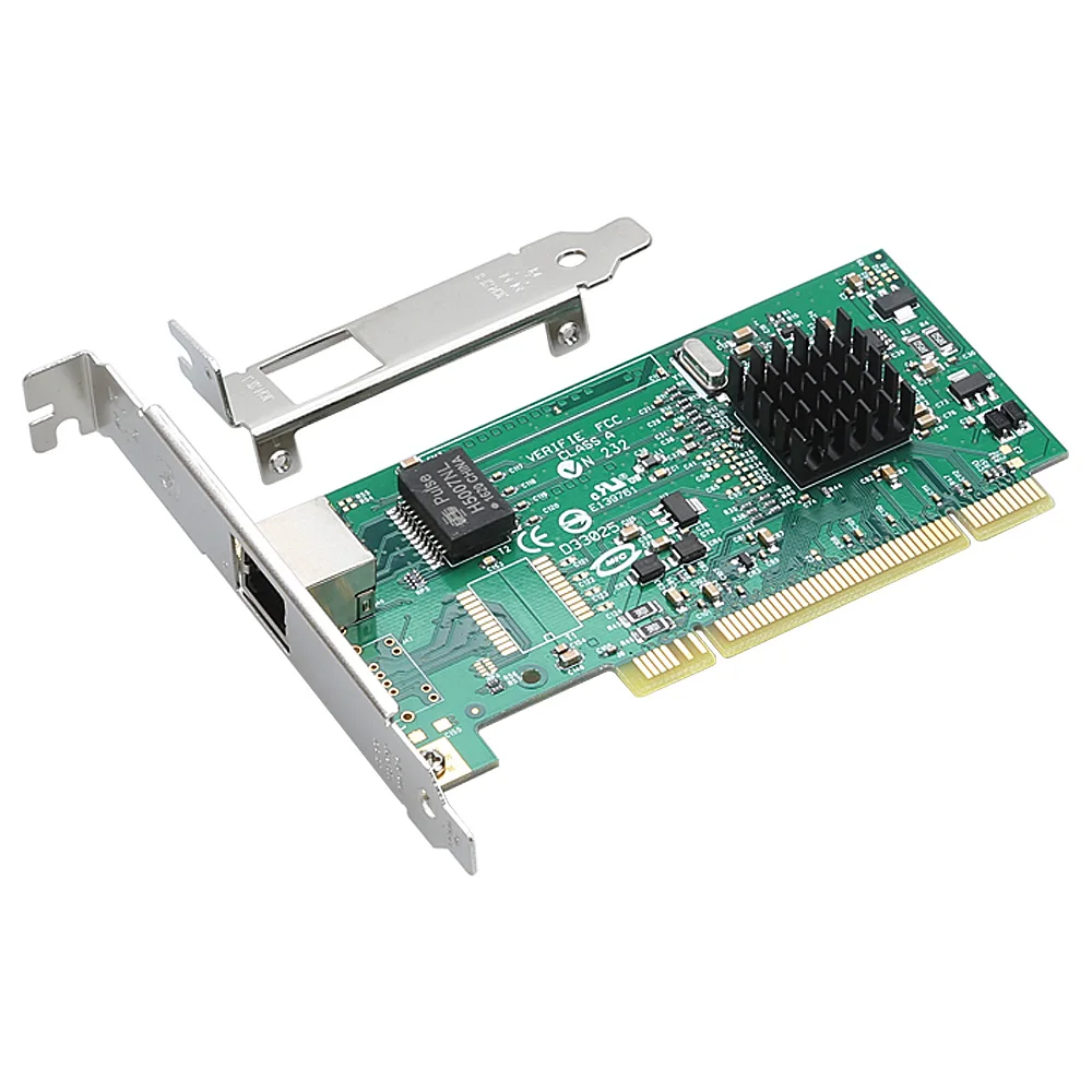 

Intel 82545 10/100/1000Mbps pro1000 8492 Gigabit PCI network card adapter Diskless RJ45 Port 1G Pci Lan Card Ethernet for PC