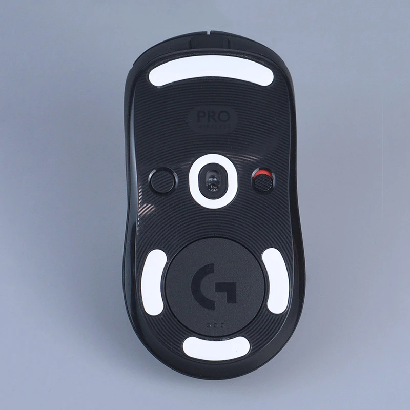 1 pak sepatu roda Mouse edisi es yang disempurnakan untuk Logitech G PRO X super ringan GPX G PRO nirkabel GPW tepi bulat putih