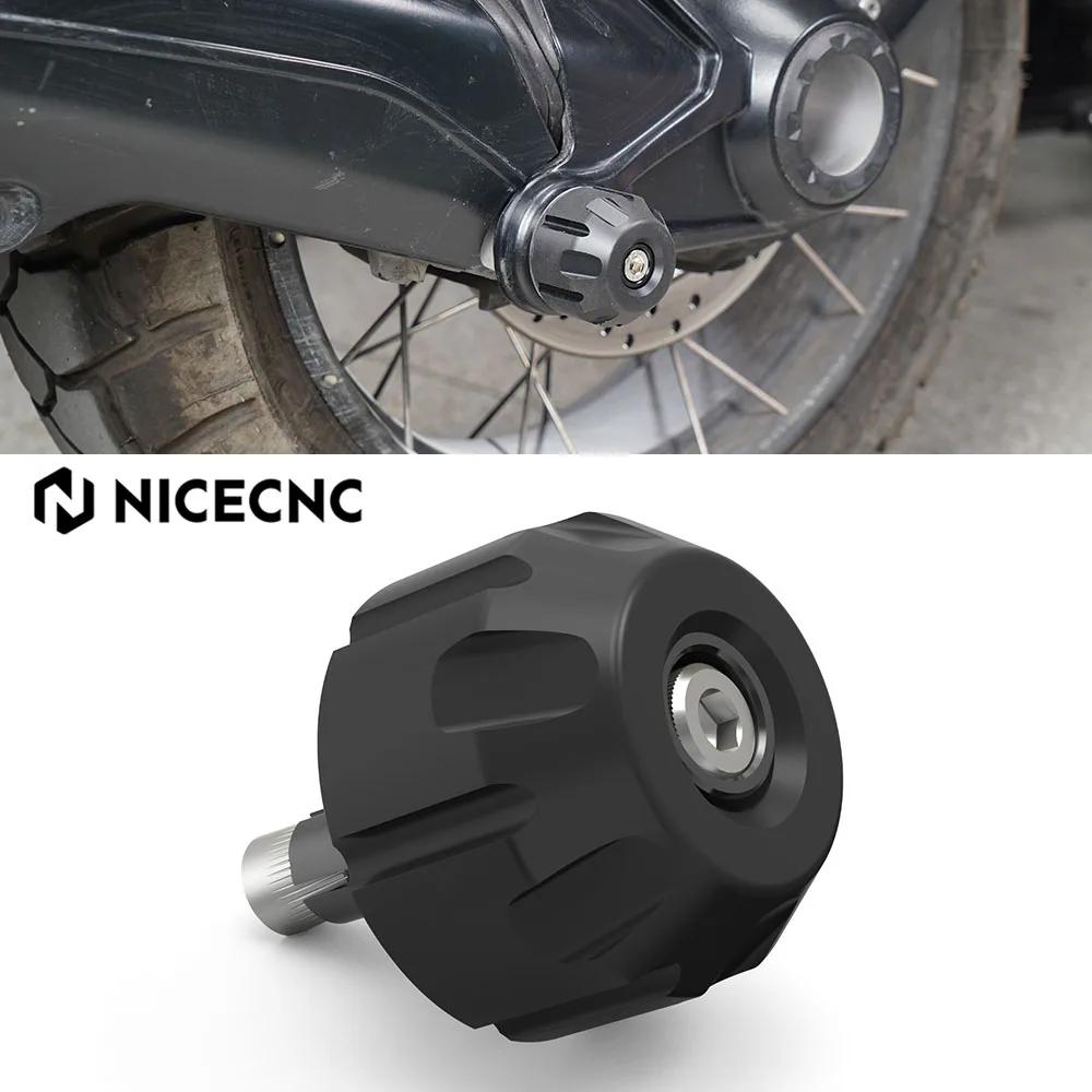 

NICECNC For BMW R1250GS R 1250 GS Adventure 2019-2024 2023 2022 2021 Rear Wheel Drive Shaft Frame Slider Falling Protector Crash
