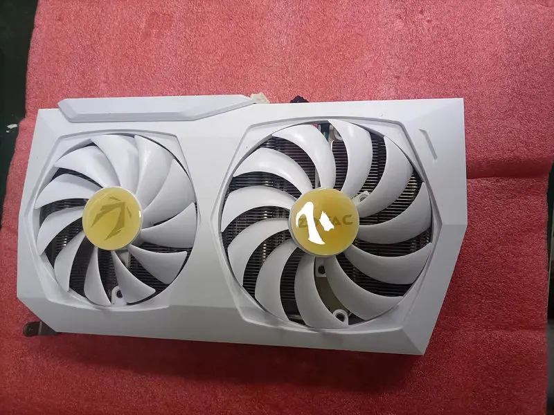 

Оригинальный радиатор-кулер для видеокарты Zotac RTX3060ti с задней панелью