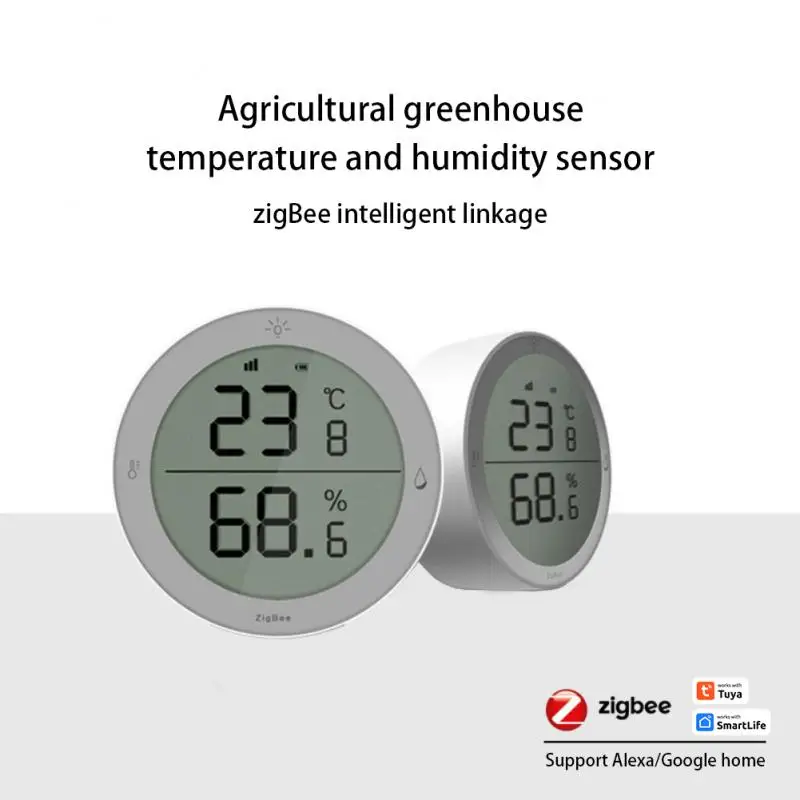 CoRui TUYA ZigBee Temperatur- und Feuchtigkeitssensor, Sämlingsfermentation, Reptilienzucht, Arbeit mit Alexa und Google Home