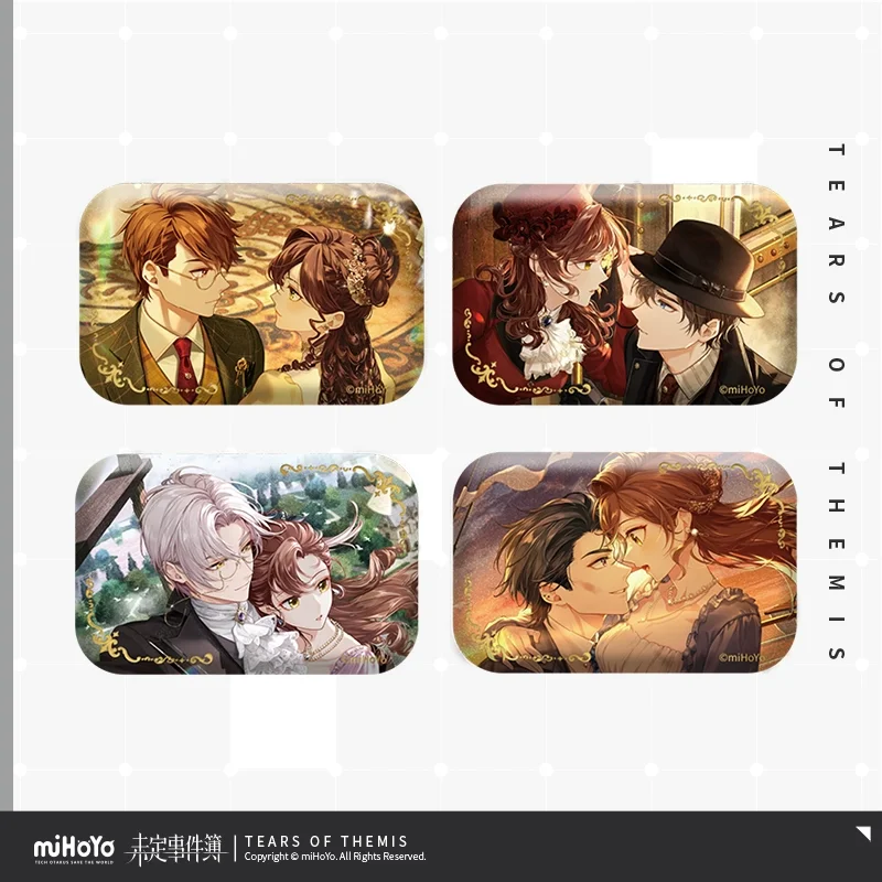 สินค้าลิขสิทธิ์แท้จาก miHoYo ของ Sunsyea Tears of Themis ของสะสมอะคริลิคตั้งโต๊ะ รูปตัวละคร Raven Libra Adjudicator King