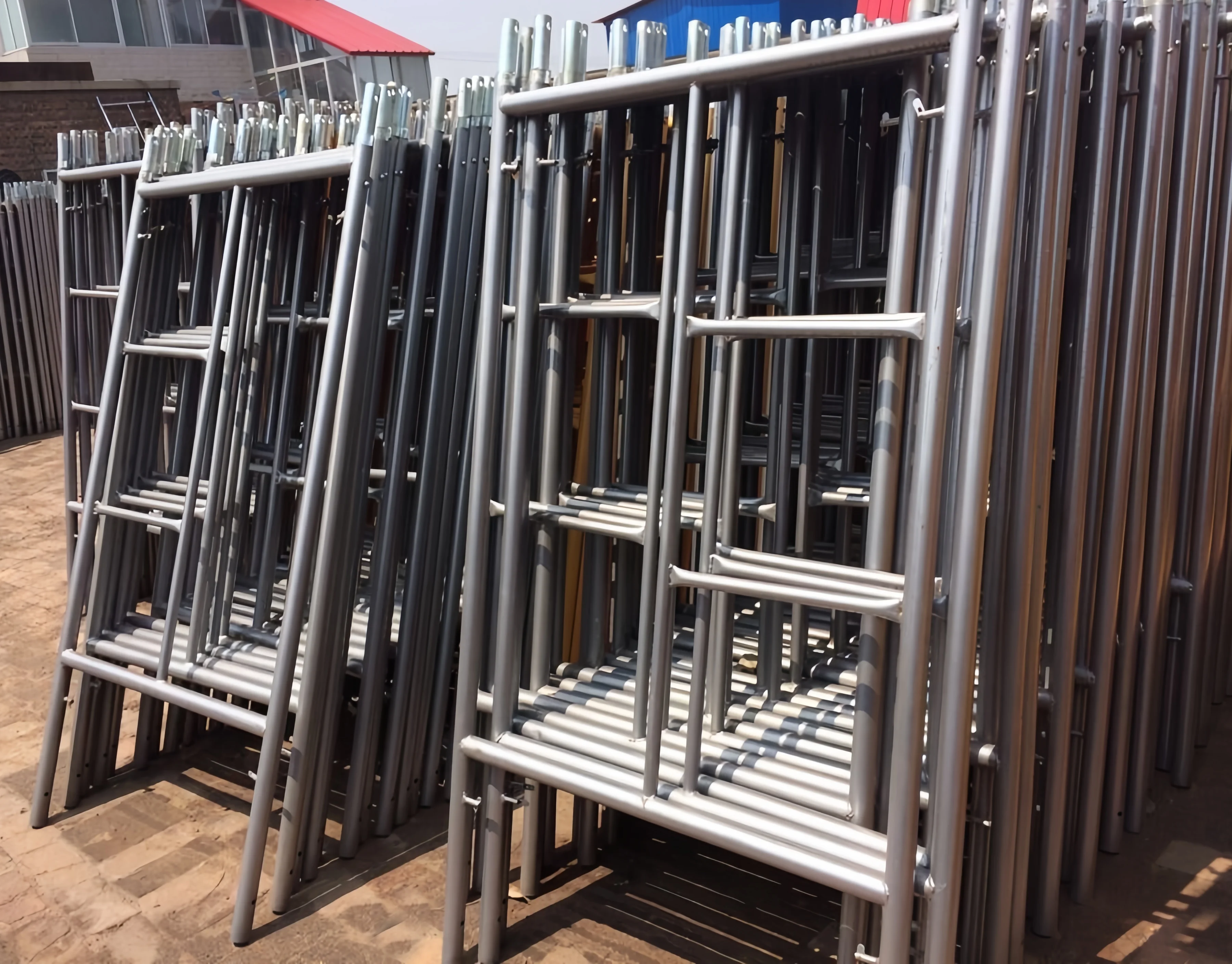 Factory Price Building Safety Scaffolding Building Construction Projects H Frame Scaffoldings
