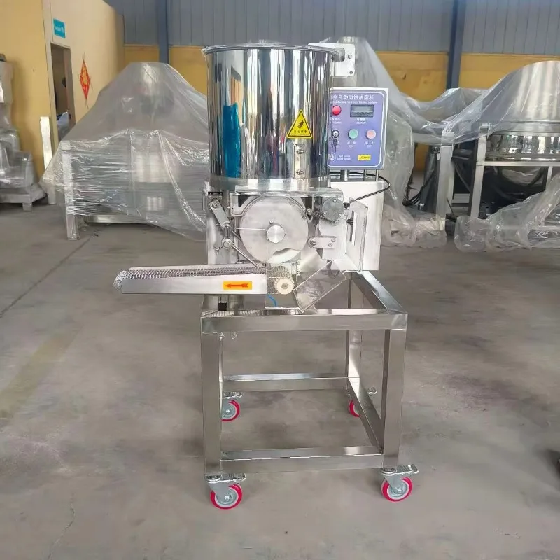Commercial Hamburger Patty Making Machine Chicken Nuggent Processing Machine  Meat Patty Forming Equipment with CE