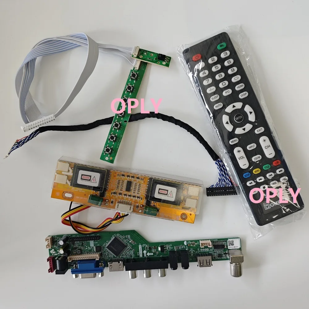 لوحة تحكم التلفزيون لـ M170E5-L0A/L0C/L0E M170E5-L01/L02/L03 M170E5-L05/L06/L08/09 17 "LCD 1440x900 HDMI-متوافق VGA AV DIY #1