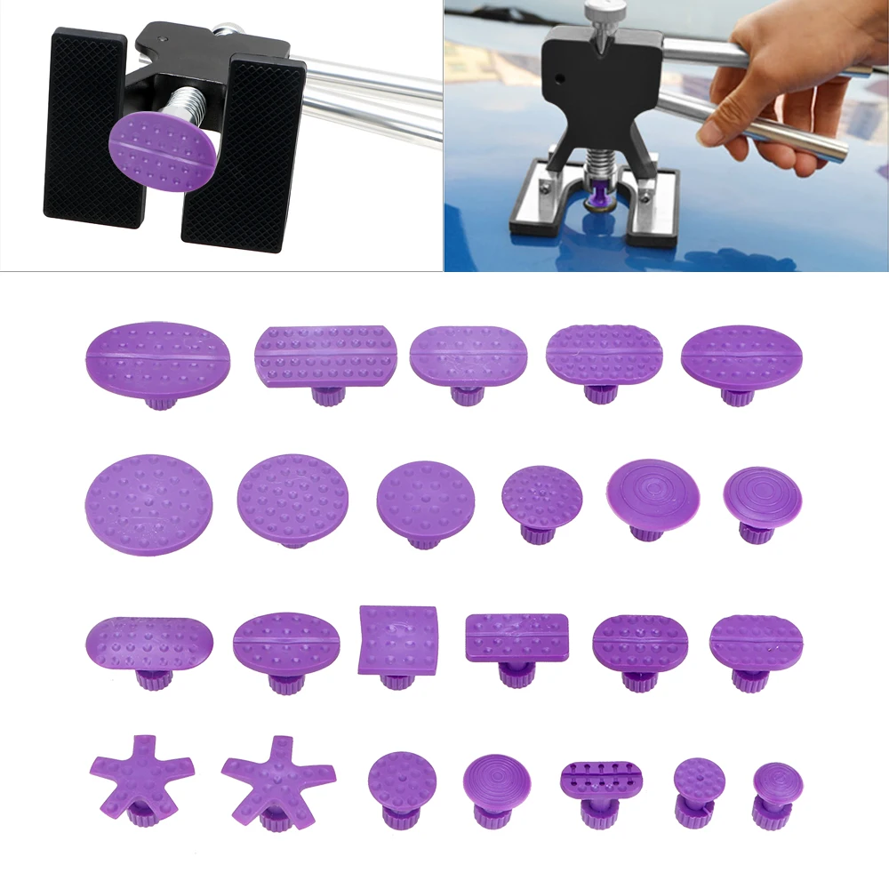 Paintless Dent Removal Tool Car Dent Repair Tool Car Dent Puller Suction Cups 24 pieces/bag Suction Sucker gasket