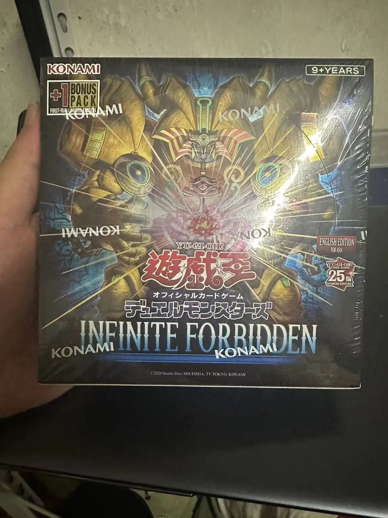 

Yugioh KONAMI Duel Monsters Infinite Forbidden INFO Asian English Collection Sealed Booster Box