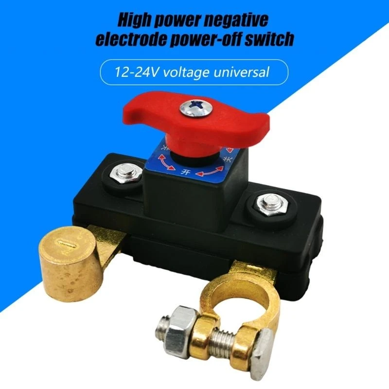 XA6H Corrosion Resistant Battery Disconnect Switches for 12V 24V Systems Quick Power Cut Off Secure Electrical Safety Truck C