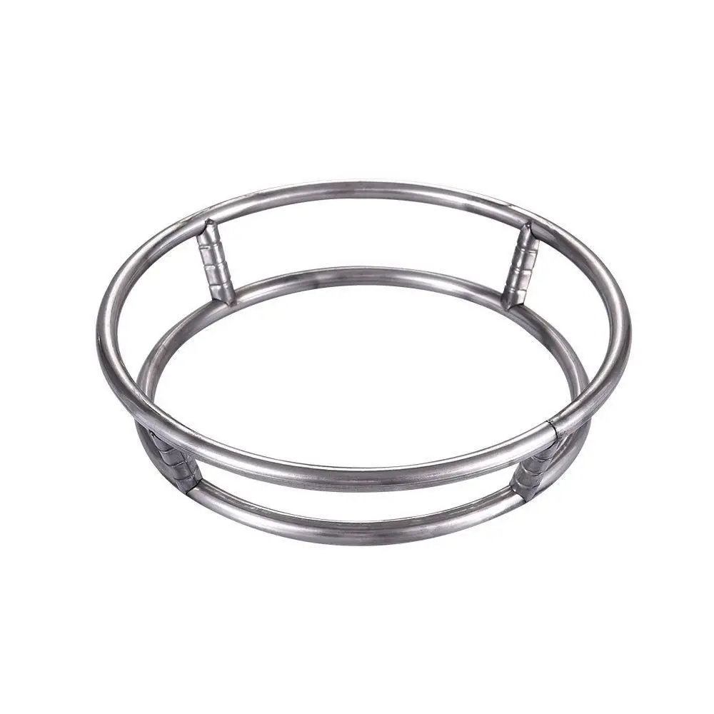 1Pcs New Round Bottom Wok Rack Kitchen Supplies Stainless Steel Pot Mat Universal 23/26/29cm Cookware Ring