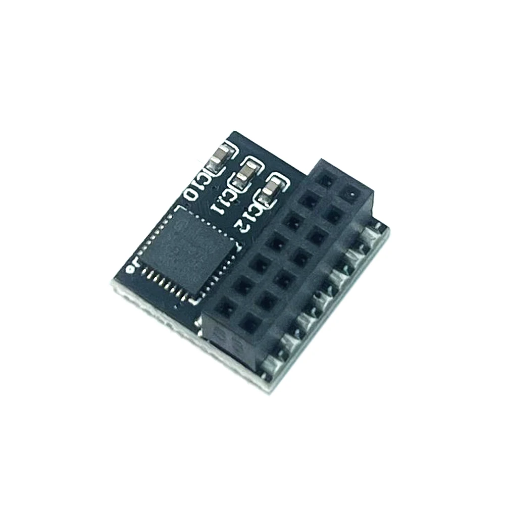 TPM 2.0 모듈 SPI LPC 14핀 모듈 SLB9670 ASUS Prime B650 / B650M/B660/B660M/B760/B760M/Z590 série Carte mère Module TPM 2.0 Infineon SLB9670 B560M-A B560M-K B560-PLUS,B650E MAX Gaming WiFi,B760M-AYW WiFi,B760M MA 시리즈 마더보드 모듈용 썸네일 2