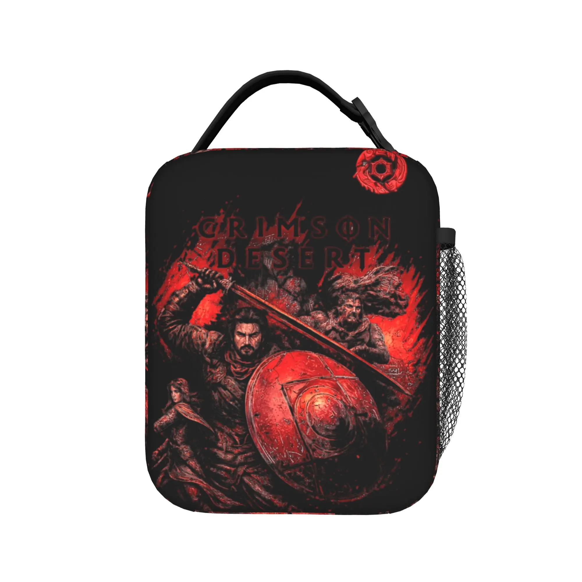 Crimson Desert  Game Insulated Lunch Bags Cooler Bag Reusable,Lunch Container  Leakproof Tote Lunch Box for Men Women College