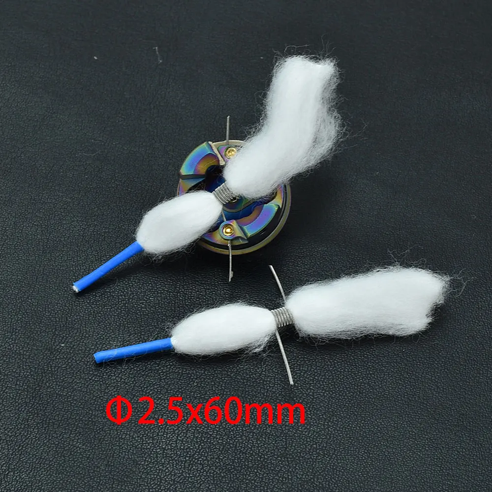 50/100 Pak MTL Katun Kotak Asli Katun Wol Organik Daging Prima untuk RDA RTA RBA MTL Gulungan