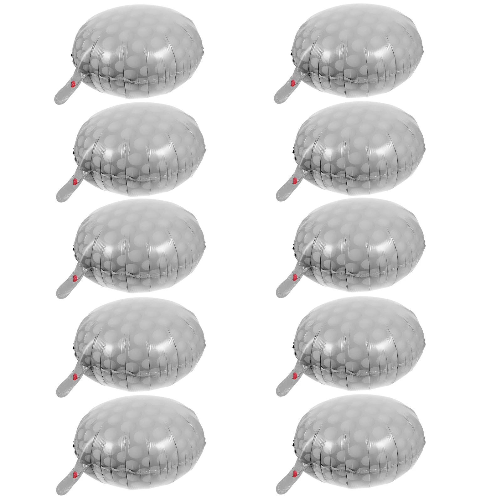 

10pcs Golf Ball Balloons Aluminum Foil Material Party Decorations Birthday Wedding Event Photo Props Balloon Set For