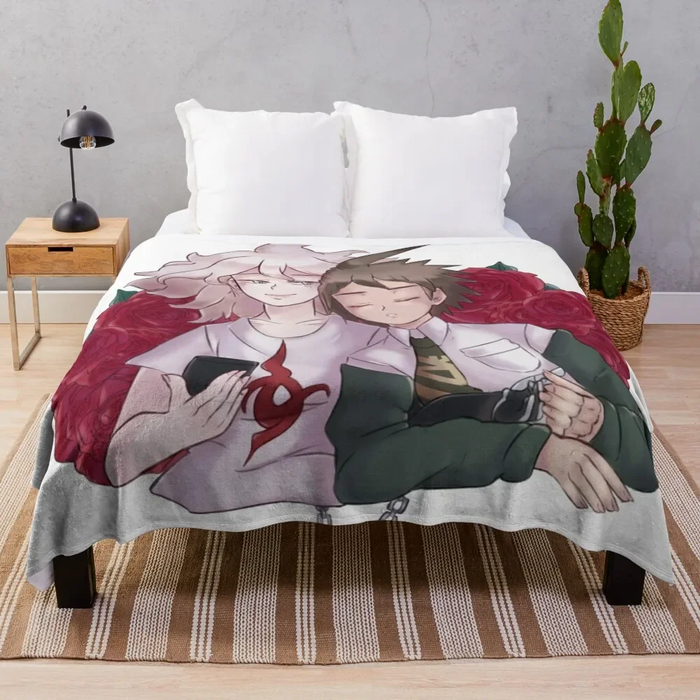

KomaHina Danganronpa 2: Goodbye Despair Throw Blanket Soft Plush Plaid Designers funny gift Moving Blankets
