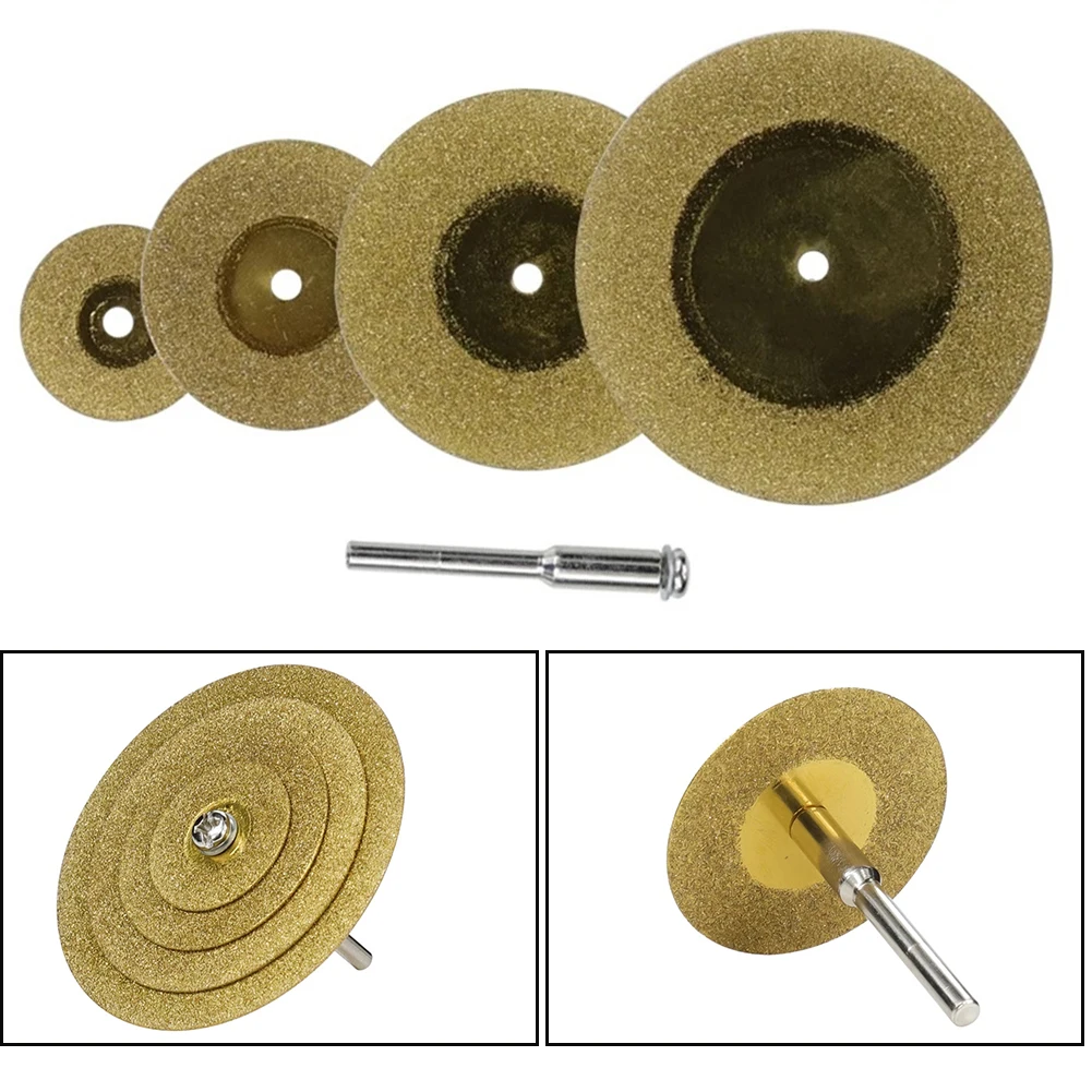 With Mandrels Cutting Discs Circular Saw Blade For Glass Ceramic For Wood Glass Plastic Power Tools New Practical