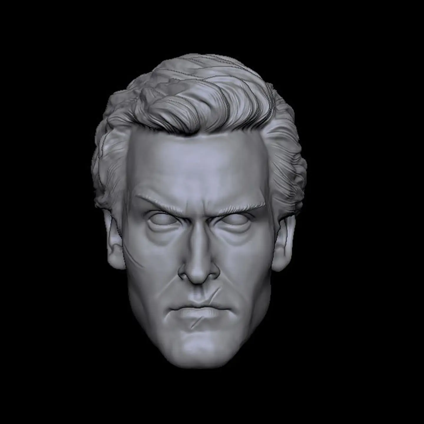 

HL010 DIY индивидуальная 1/18 1/12 1/10 Брюс C неокрашенная голова для 3,75 "6" 7 "фигурка SHF ML Mafex Mez NECA Mcf