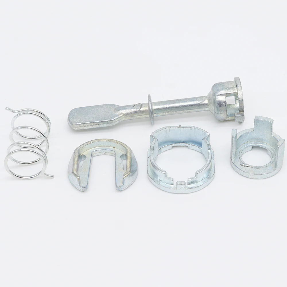 Set Front Door Handle Lock Cylinder Barrel Paddle Repair Kit Tool 57MM Set Replacement For VW Polo MK3 6N/6KV 1994 - 2001 Derby