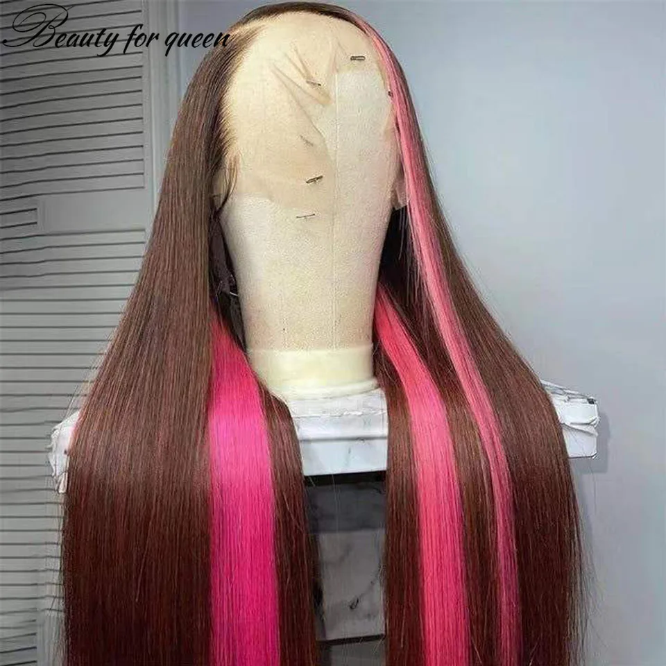 Top Sale Virgin Human Hair Wigs Natural Black Full Density Straight Lace Front Wig For Women Daily Wear Minimal Shedding HD
