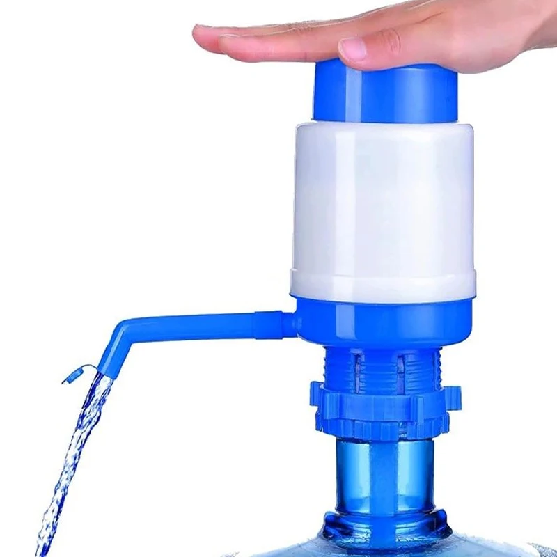 Handpresspumpe, manuell, abnehmbarer Handdruck-Wasserspender, Material in Lebensmittelqualität, innovativer Trinkbrunnen mit Vakuumfunktion