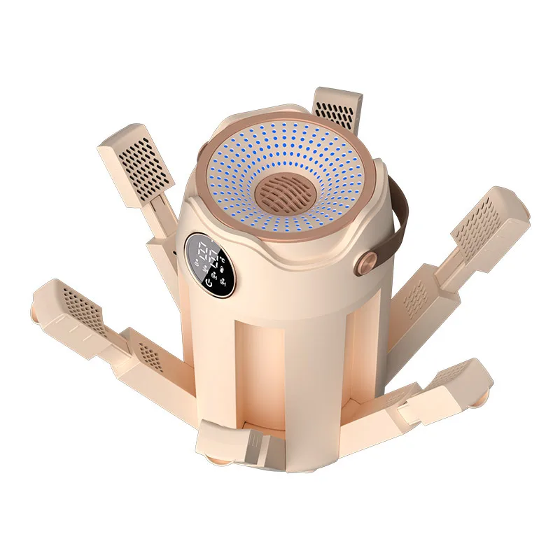 2026 Automatic shoe dryer for household use, folding shoe dryer, six-arm dry shoe device, constant temperature shoe dryer