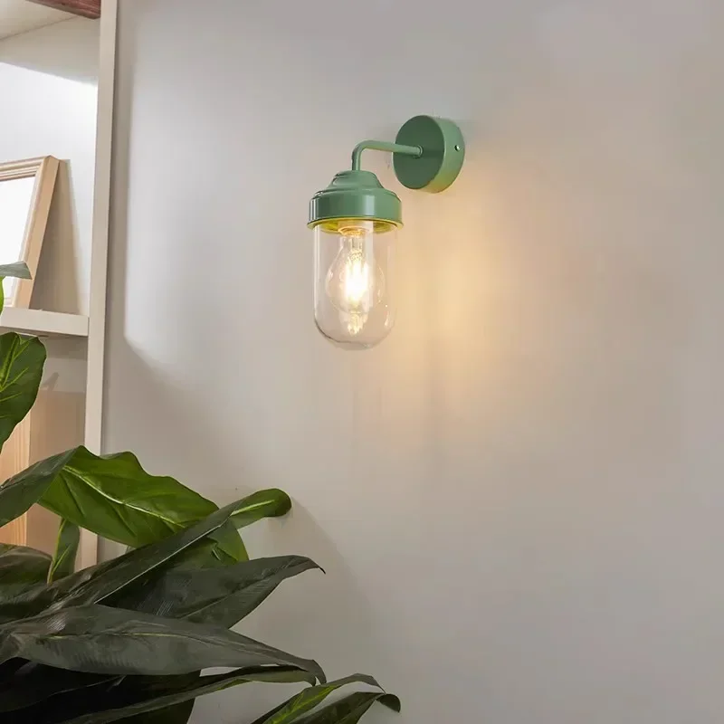 Outdoor LED Wall Light IP65 Waterproof and Moisture-proof Garden Light Balcony Corridor Corridor Rust-proof Household Wall Lamp