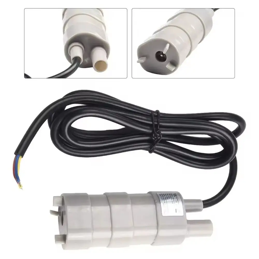 1Pcs DC 12V Submersible Water Pump 600L/H 5M Lift Micro Water Pump High Flow Three Wire DC Submersible Pump