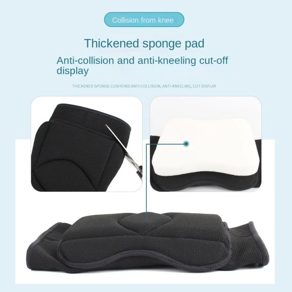 Workout Training Elbow Protector Support for Dancing Sports Knee Pads Elastic Knees Protector Thickened Sponge Knee Brace