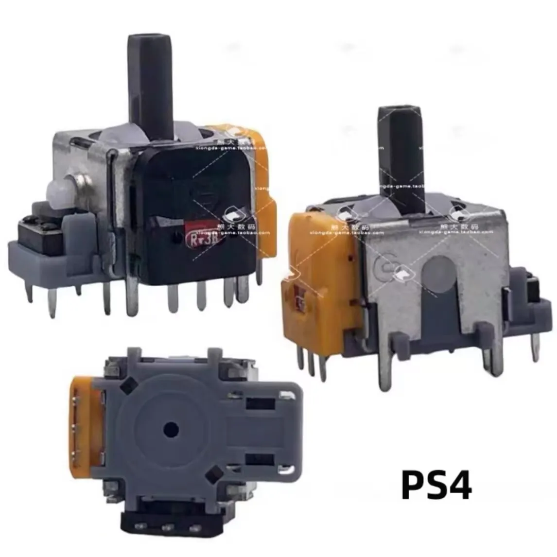 10 قطعة عصا التحكم الكهرومغناطيسية بتأثير القاعة لـ PS5/PS4/Xbox One/Series تحكم ثلاثية الأبعاد وحدة استشعار عصا تناظرية إصلاح