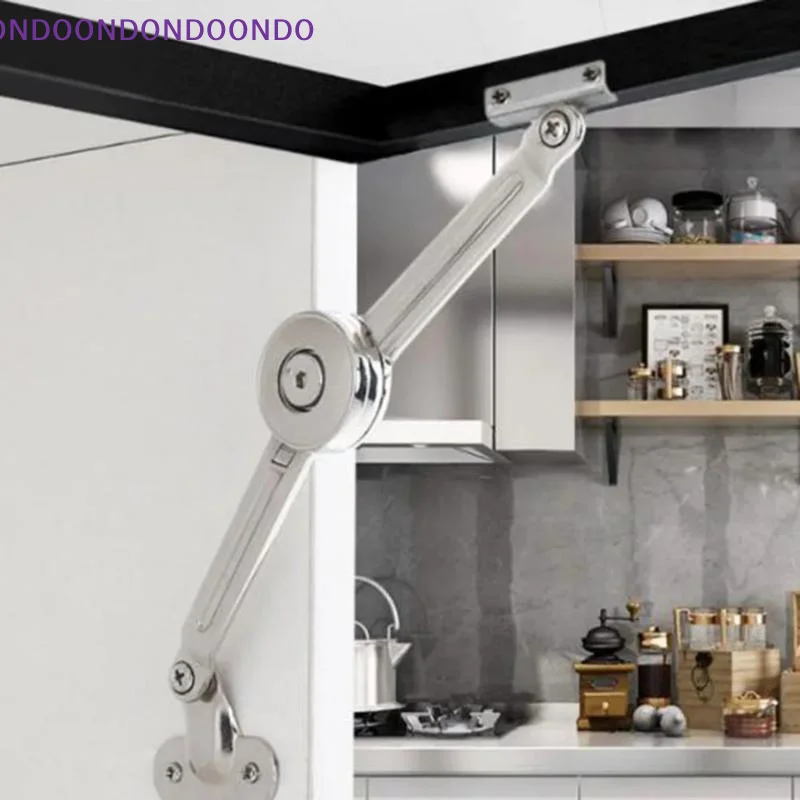 Lid Support Hinge In Satin Nickel Folding Lid Stay Hinge With Soft Close,Perfect view 5