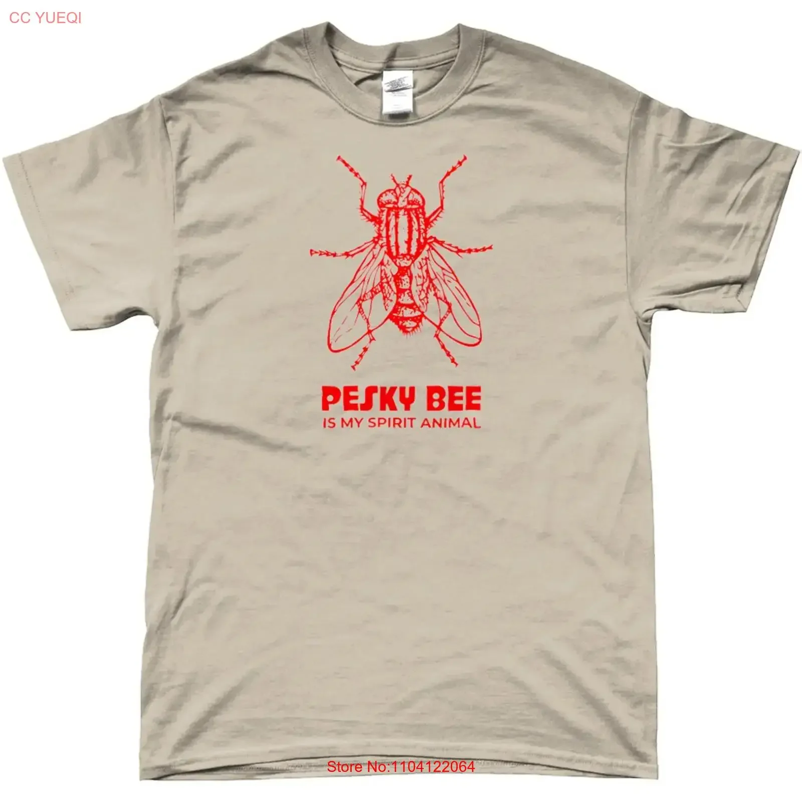 تي شيرت Pesky Bee Is My Spirit Animal تي شيرت DHMIS تحية مضحكة مستوحاة من برنامج تلفزيوني تصميم أصلي ممتع وغير تقليدي عتيق مغسول