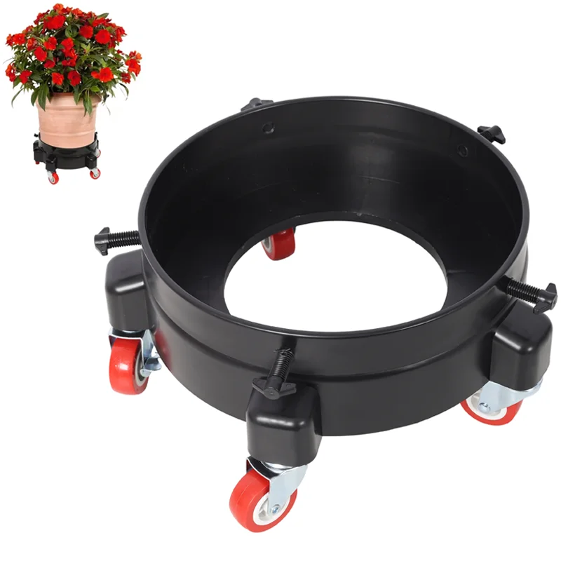 Heavy Duty Rolling Car Wash Bucket Cart - Portable Detailing Tray with Removable Wheels & Storage - Professional Auto Wash Acces