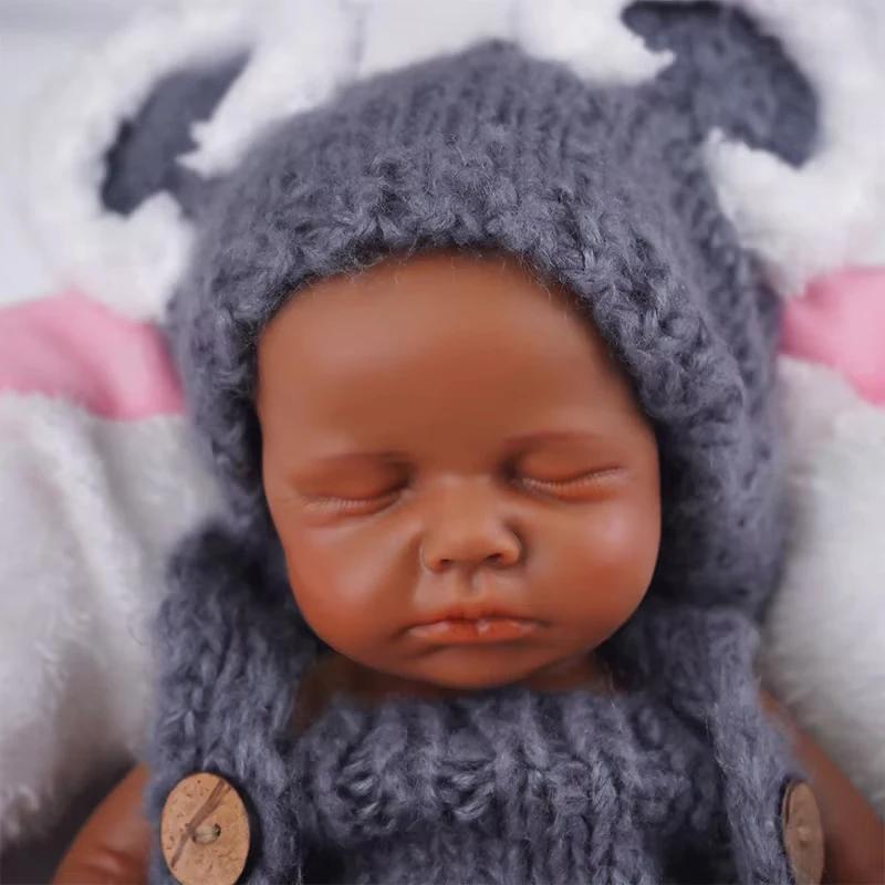 Silicone Reborn Baby Doll Full Silicone Baby Doll Simulation 1:1 Reduced Realistic Reborn Doll Silicone Full Body Feeding Toy Ch