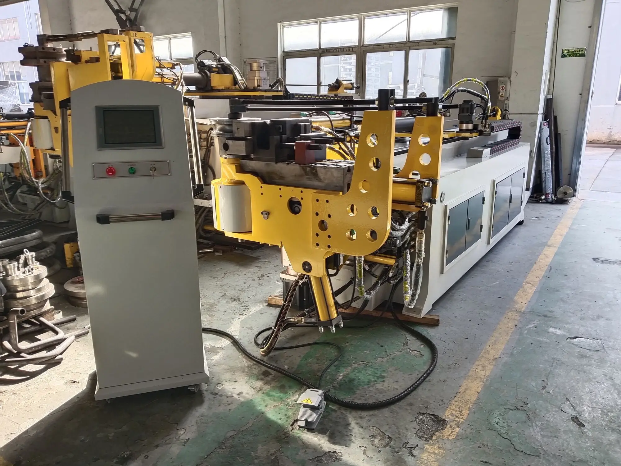 DW63CNC Automatic CNC Dobladora De Tubos Stainless Metal Pipe Bender Hine