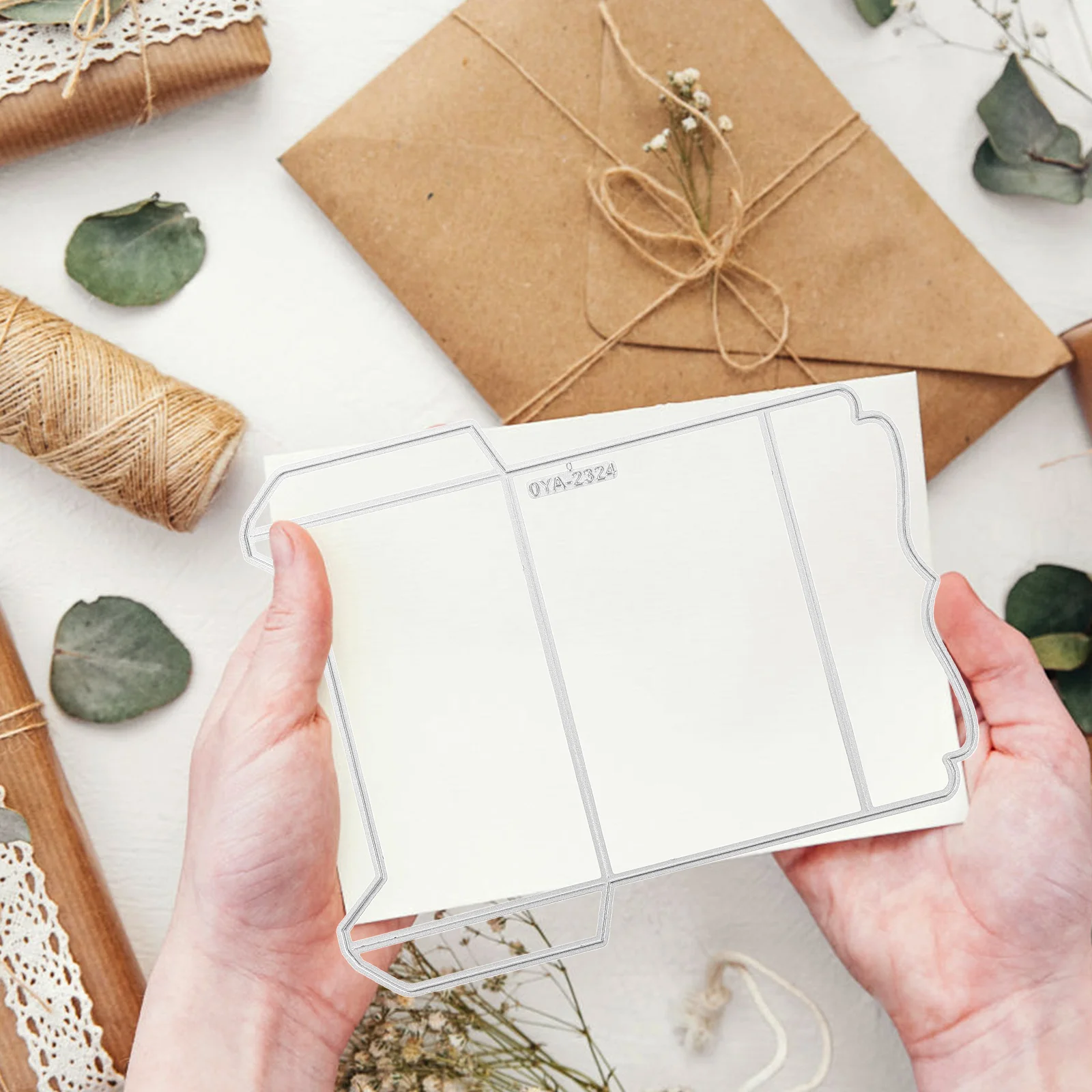 

Cutting Mold Metal Stencils DIY Envelope Album Decoration Scrapbook Paper Crafts Embossing Folders Card Making Storage Tools