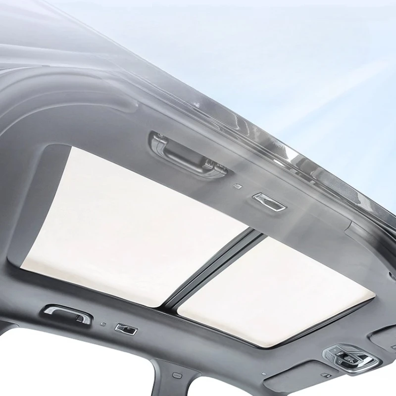 

Sunroof Sunshade Cover Suede Sun Protection Heat Insulation Roof Glass Sun Shade Cover For Geely Monjaro Xingyue L 2021-2026
