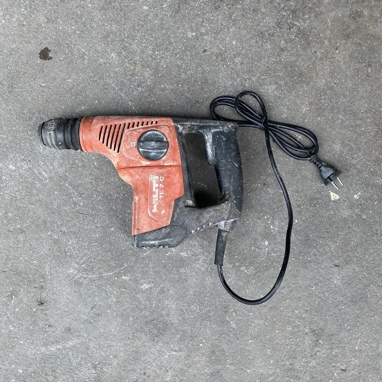 HILTI TE7-C electric hammer 720W impact drill industrial grade electric hammer electric drill pickaxe, second-hand，Body Only
