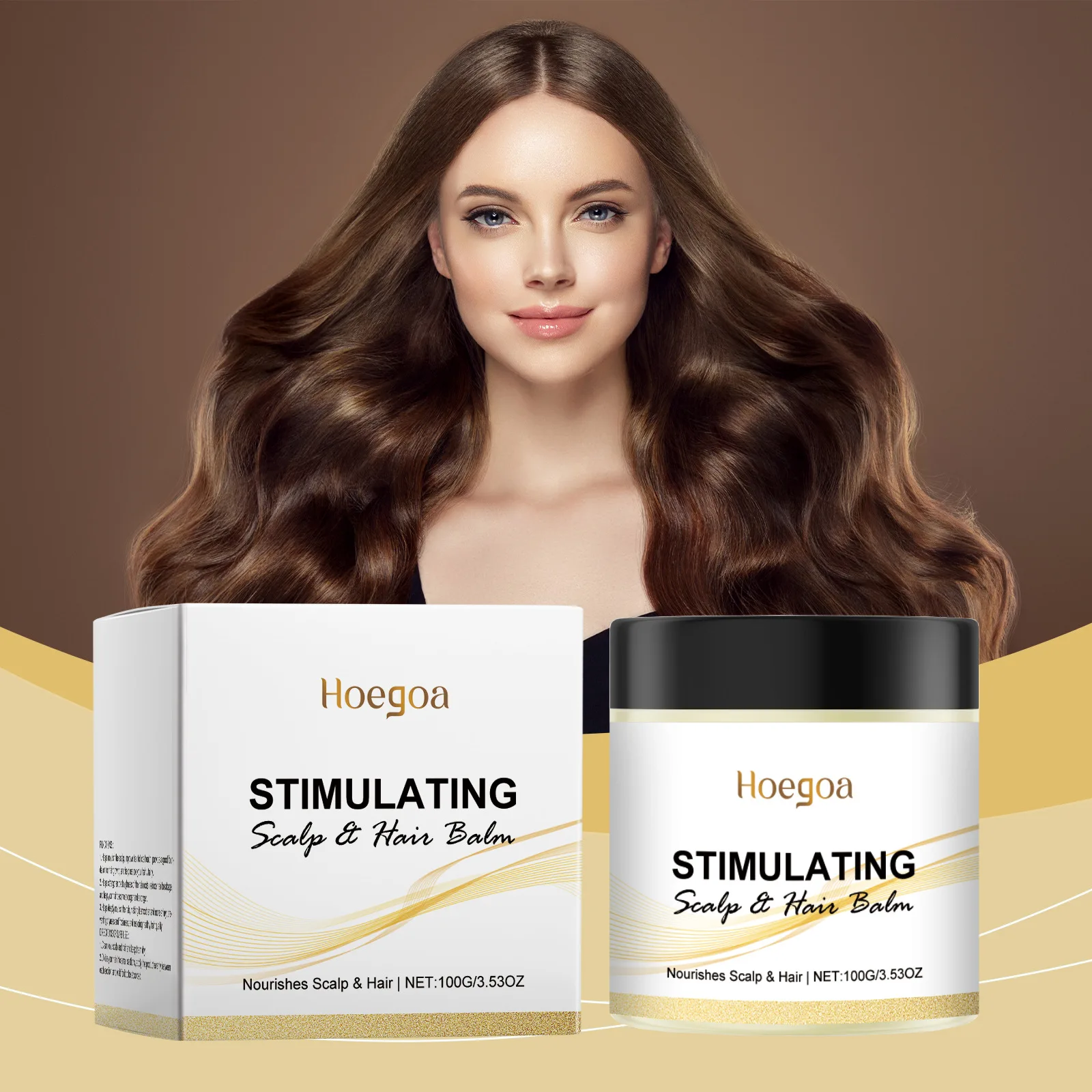 

Scalp Hair Balm Reduce Dryness Prevent Hair Breakage Increase Gloss Nourish Scalp Anti Hair Loss Frizz Control Repair Hair Cream