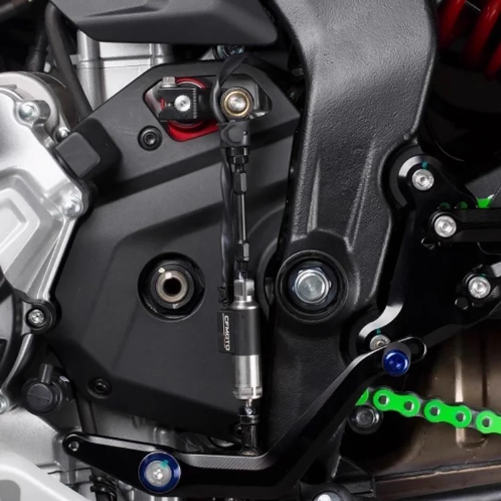 New For CFMOTO 675NK 675SR 675SR-R Motorcycle Aluminum Alloy Change Rod Retainer Gear Lever Support Pedal Shift Stabilizer Code