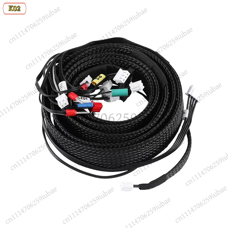 BK_Extruder Extension Cable Assembly Kit for Neptune 3 4 Pro Plus Max 3D Printer, Replacement Parts