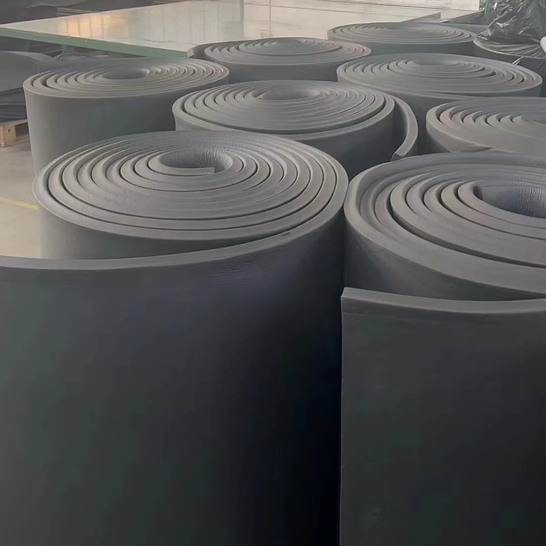 EPDM/SBR/CR/NBR/EVA/PE Schaumgummi-Matte Gummimatten-Produkt Gummifolien-Produkt