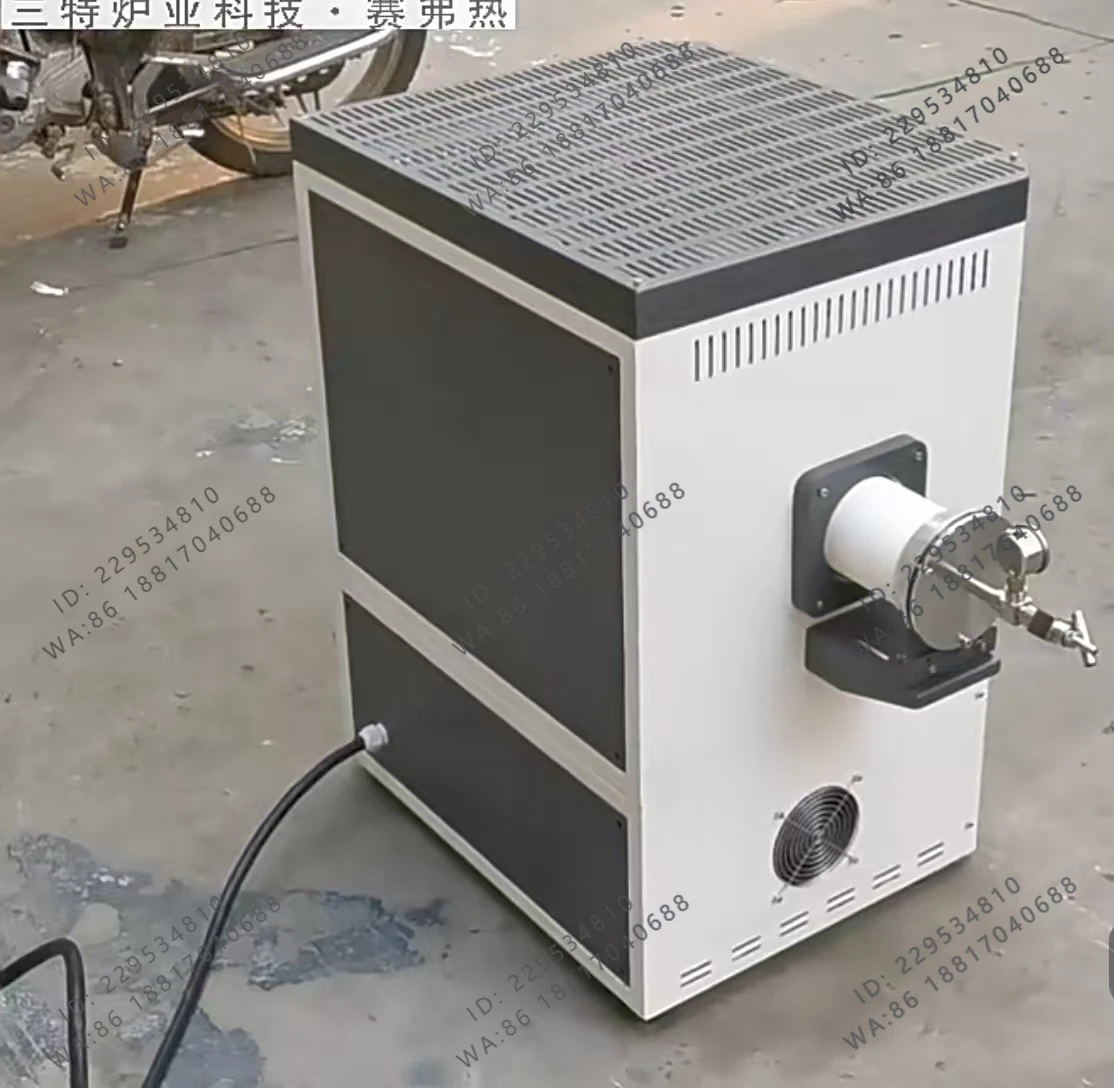 

Horizontal single temperature zone vacuum atmosphere tube furnace resistance furnace 1700