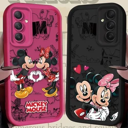 Etui Disney Minnie Mickey do Samsung Galaxy A55 A35 A25 A15 A05 A05S 5G A24 A13 A23 A12 A22 A32 A52 A52S A71 A72 A51 4G Cover