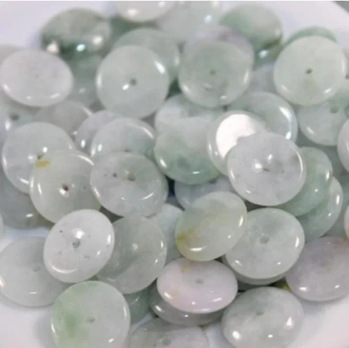 Genuine Myanmar Jadeite Grade A Burma Jade Spacer Beads For Jewelry Making Diy String Bracelet Beaded Necklace Charms Accessorie