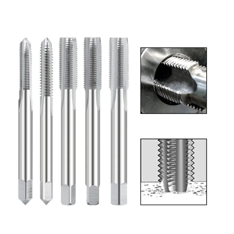 A tool for tapping the internal thread of bicycle tire valve，1pcs W6542 HSS tire valve tap 5V1 5V2 6V1 8V1 8V2 8CV 10V1 10V2,
