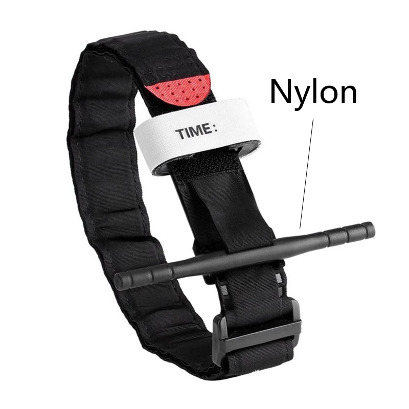 Tourniquet Emergency Tactical Emergency Strap Single Handed Medical First Aid Equipment for Hiking Camping Travel Outdoor Sports