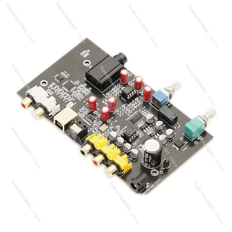 For ES9038Q2M Fiber Coaxial USB Decoder Board