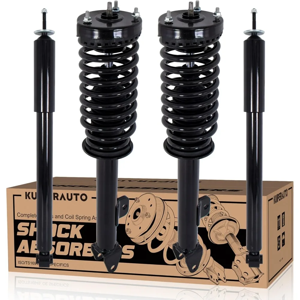 

172248 5797 Complete Front Rear Struts Assembly Compatible for 2005-2010 Chrysler 300/2006-2010 Dodge Charger / 2005-2008 Dodge