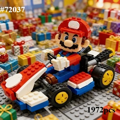 new-standard-kart-classic-game-racing-car-model-building-blocks-72037-city-car-assembly-bricks-toys-for-kids-adult-birthday-gift